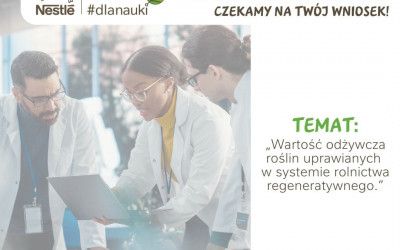 Odnośnik do Grant "Wartość odżywcza roślin uprawianych w systemie ro